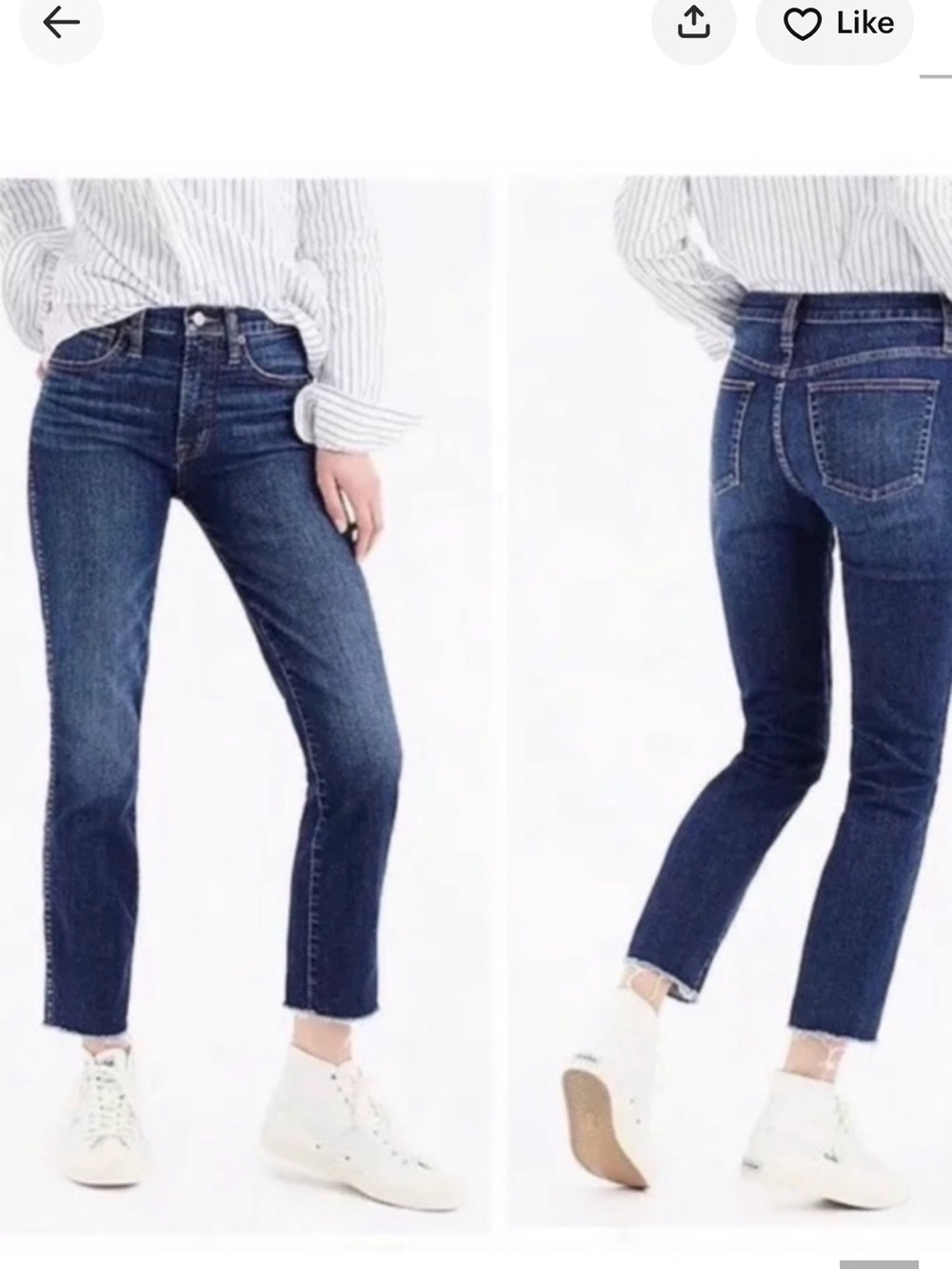 J.Crew Women’s Ankle Slim Straight Jeans